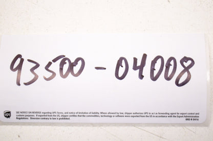 OEM Honda 93500-04008-00 Pan Screw 4x8 Qty 2 NOS