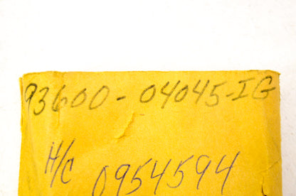 OEM Honda 93600-04045-1G Flat Screw 4x45 NOS