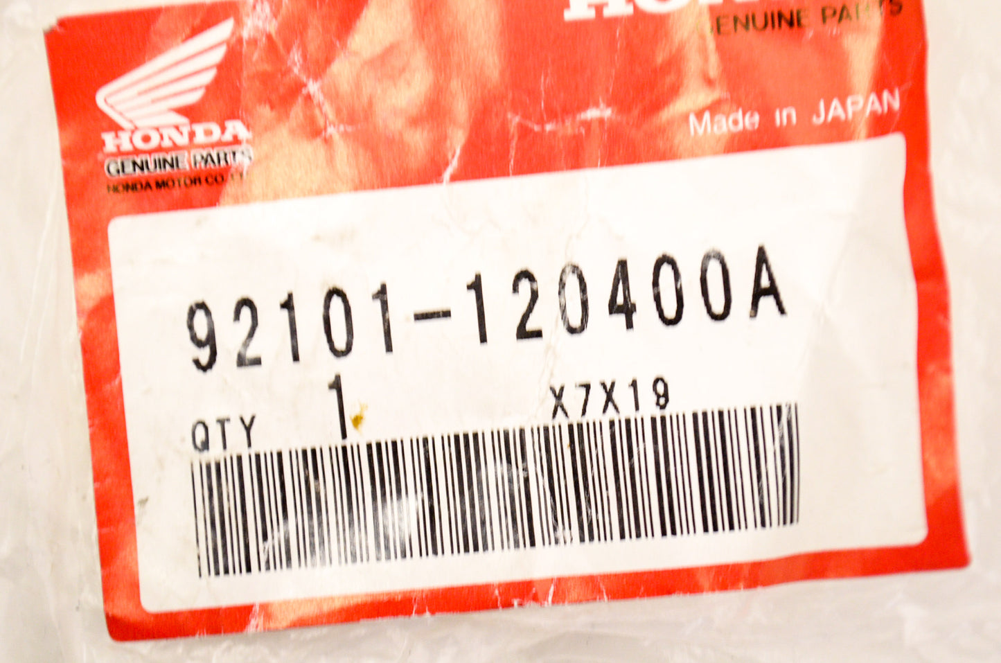OEM Honda 92101-120400A Hex Bolt 12X40 NOS