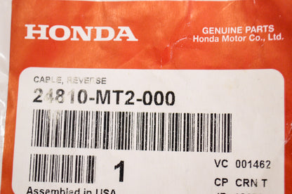 OEM Honda 24810-MT2-000 Reverse Cable NOS