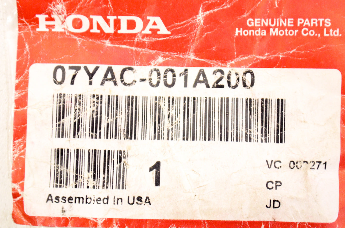 New OEM Honda M8x3/8-16 Adapter NOS