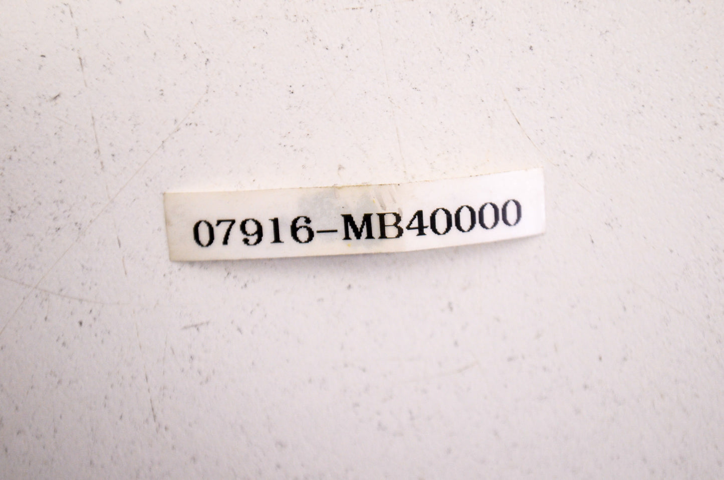 OEM Honda 07916-MB40000 Lock Nut Wrench