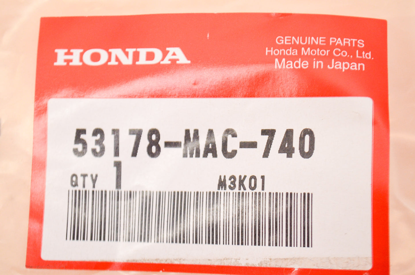 OEM Honda 53178-MAC-740 Left Handlebar Lever NOS