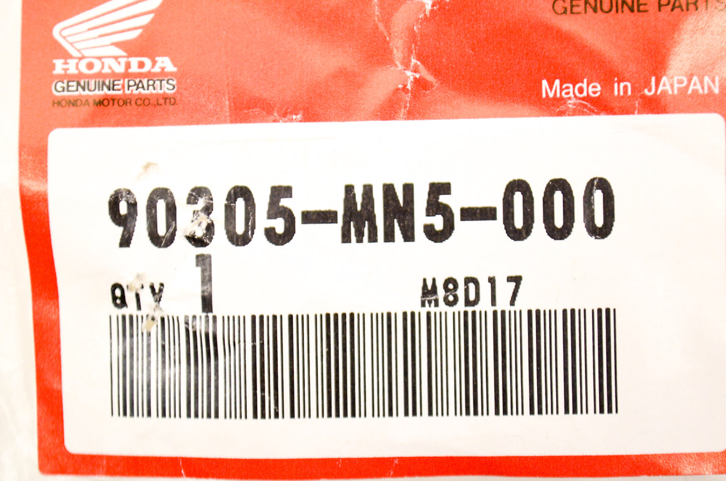 OEM Honda 90305-MN5-000 Plate Nut 5mm NOS