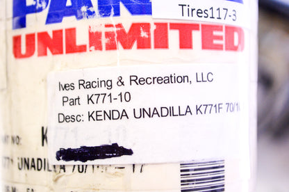 Tire Unadilla 70/100-17 Tire NOS