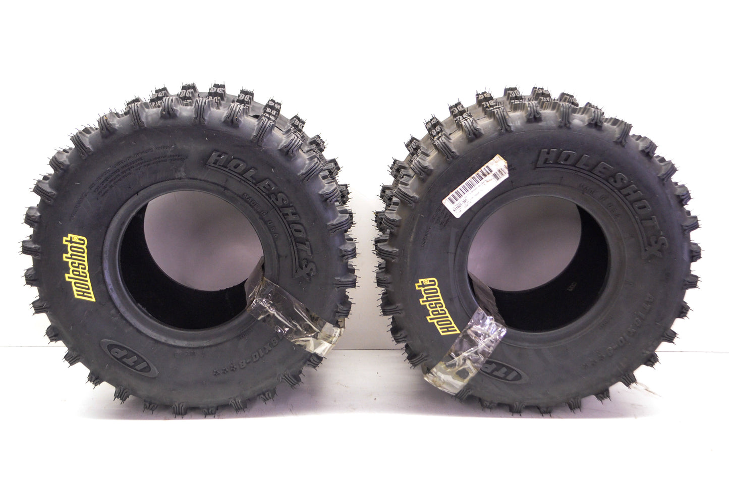 New ITP Tire Holeshot SX RR 18x10-8 Qty 2 NOS