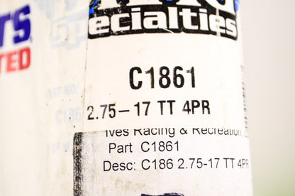 New Cheng Shin Tire C186 2.75-17 TT 4PR NOS