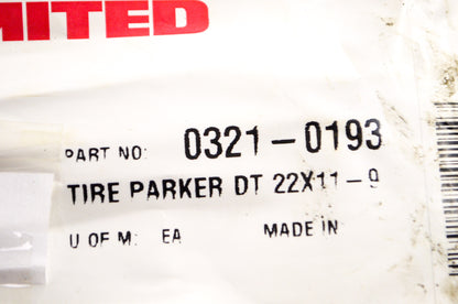 Kenda 0321-0193 Tire Parker DT 22X11-9 NOS
