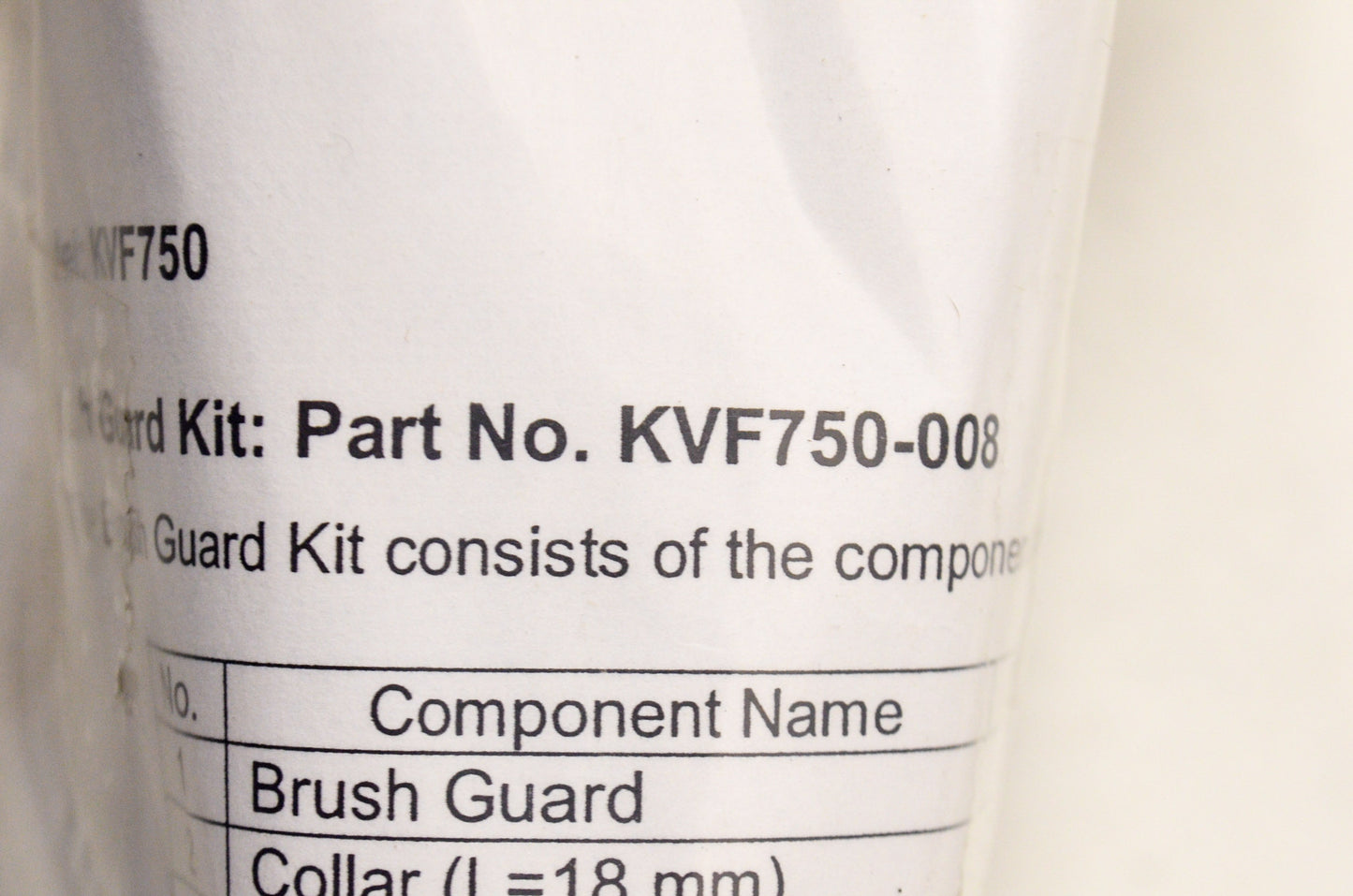 OEM Kawasaki KVF750-008 KVF750-008 K402 ATV Silver Brush Guard Front Bumpe