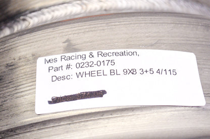 Douglas 0232-0175 Wheel Blue Label 9x8 3+5 4/115 NOS
