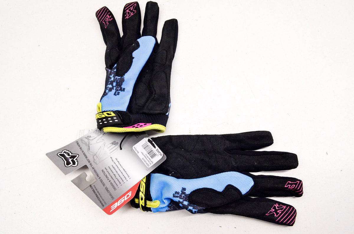 Fox 03204-026-019 360 Type O-Negative Glove Blue/Yellow 2XL NOS