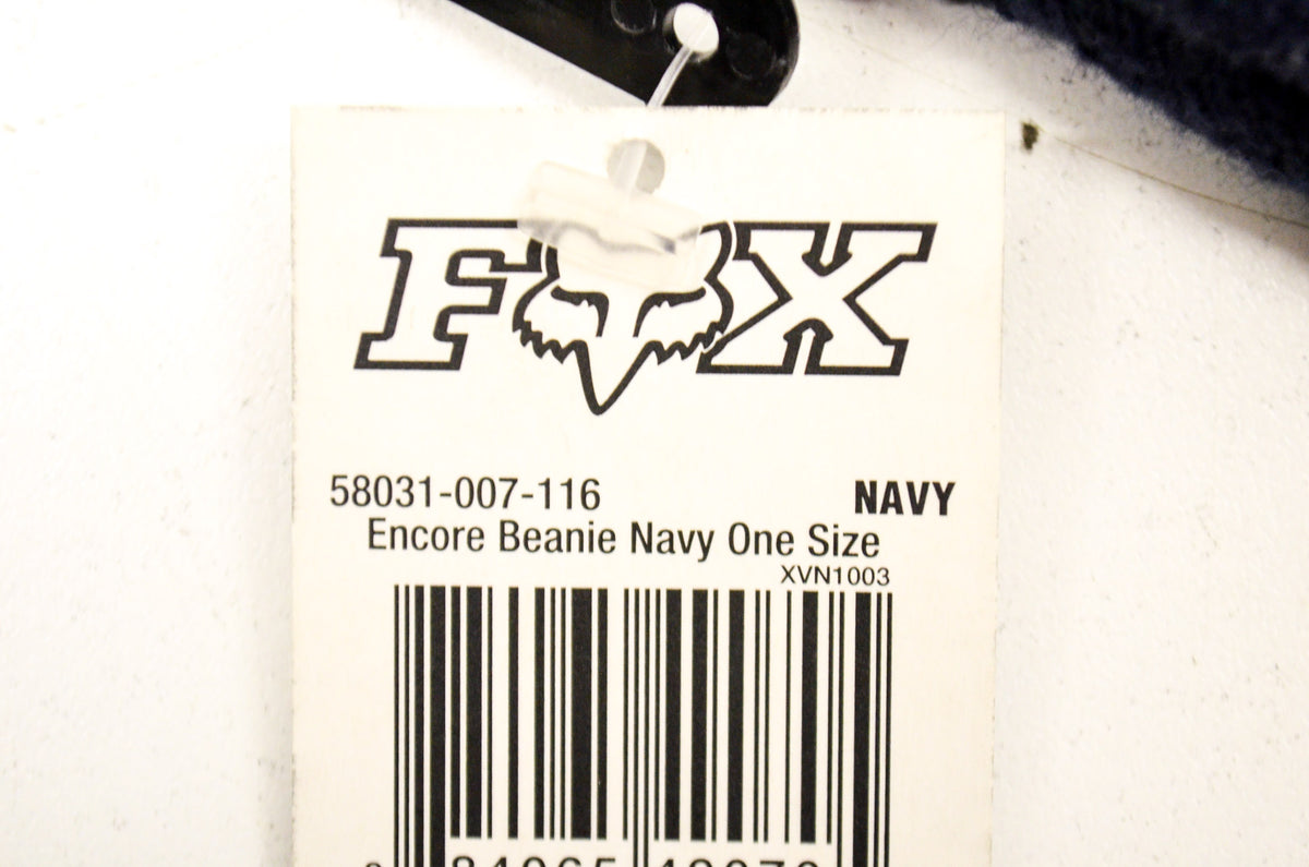 Fox 58031-007-116 Encore Beanie Navy NOS