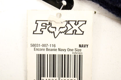 Fox 58031-007-116 Encore Beanie Navy NOS