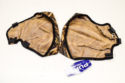 OEM Polaris 2873937-420 Handguard Covers Shadow Grass NOS