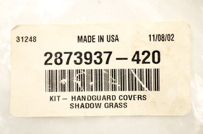 OEM Polaris 2873937-420 Handguard Covers Shadow Grass NOS