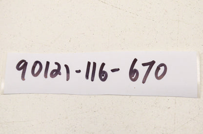 OEM Honda 90121-116-670 Swingarm Pivot Bolt NOS