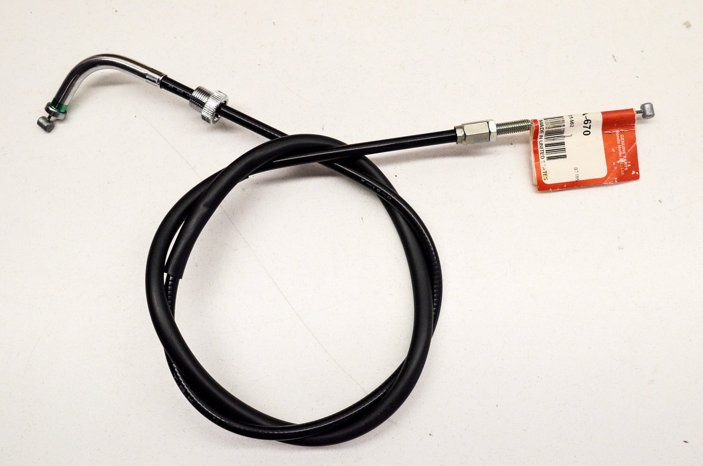 OEM Honda 17920-MEA-670 Throttle Cable B NOS