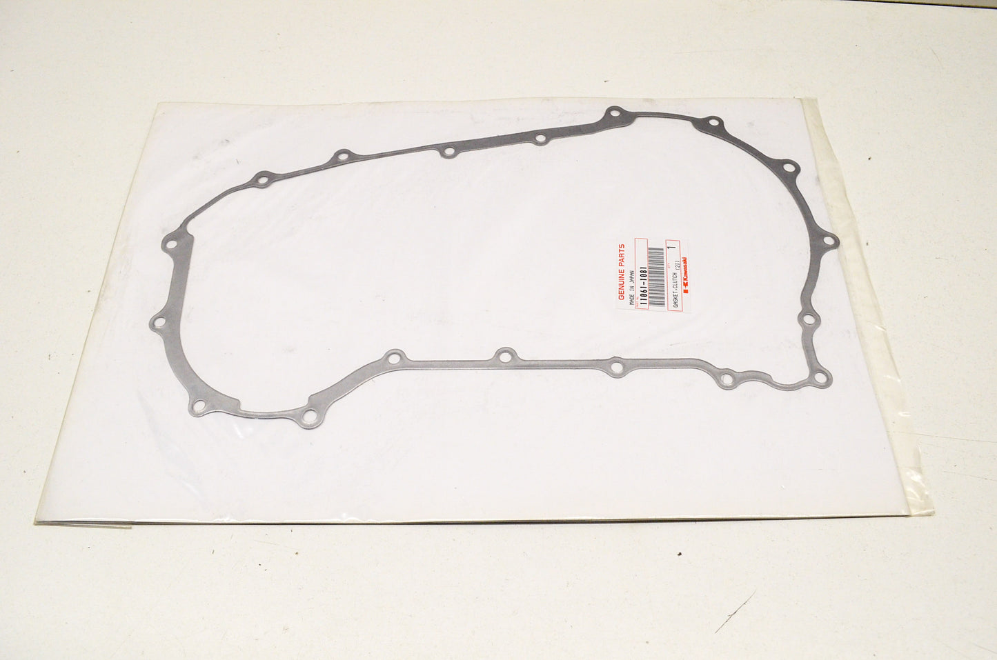 OEM Kawasaki 11061-1081 Clutch Cover Gasket NOS