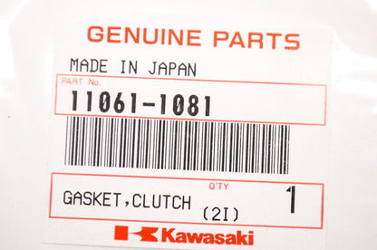 OEM Kawasaki 11061-1081 Clutch Cover Gasket NOS