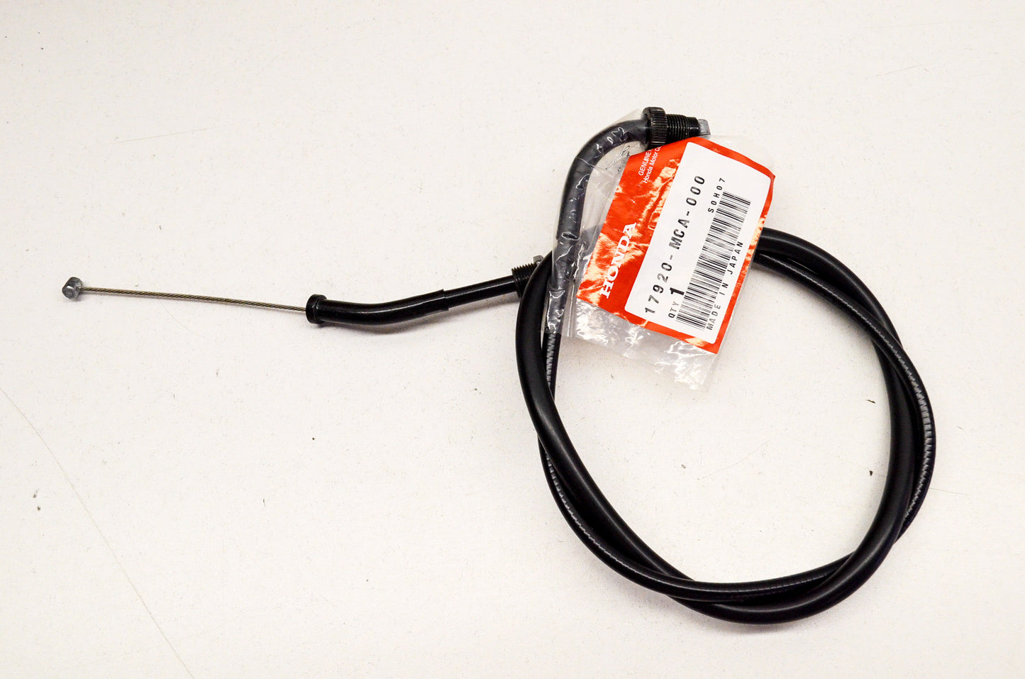 OEM Honda 17920-MCA-000 Throttle Cable B NOS