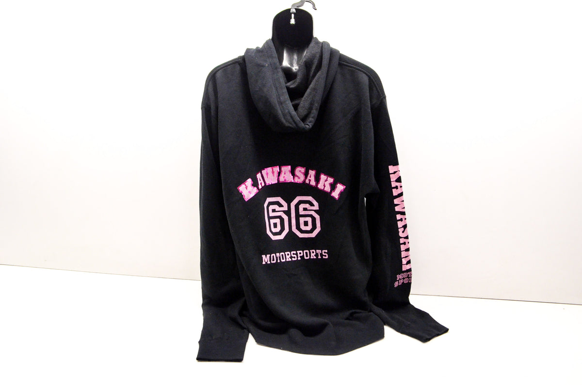OEM Kawasaki K013-1037-BK3X Kawi Girl Carnival Hooded Sweatshirt XXXL NOS