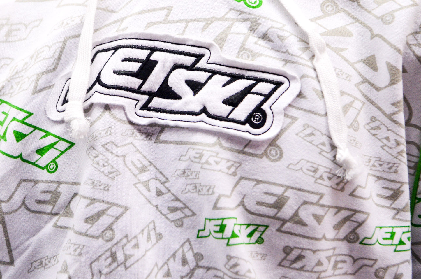 OEM Kawasaki K309-1251-WH3X Squint Jet Ski Hooded Sweatshirt Size XXXL NOS