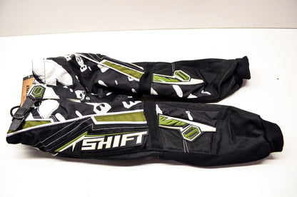 Shift 04043-111-122 Kids Assault Race Pant Fatigue Green Size W22 NOS