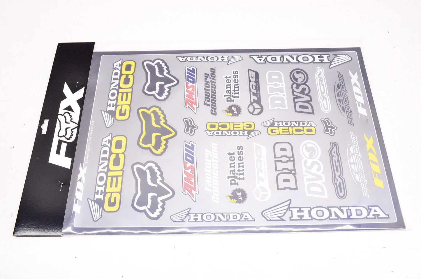 Fox 14504-000-NS Team Geico Sticker Kit NOS