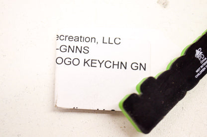 New OEM Kawasaki Rubber Logo Keychain NOS