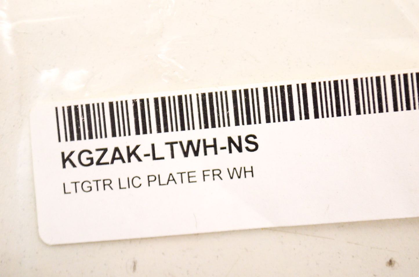 New OEM Kawasaki Let the Good Times Roll License Plate Frame NOS