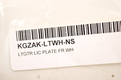 New OEM Kawasaki Let the Good Times Roll License Plate Frame NOS