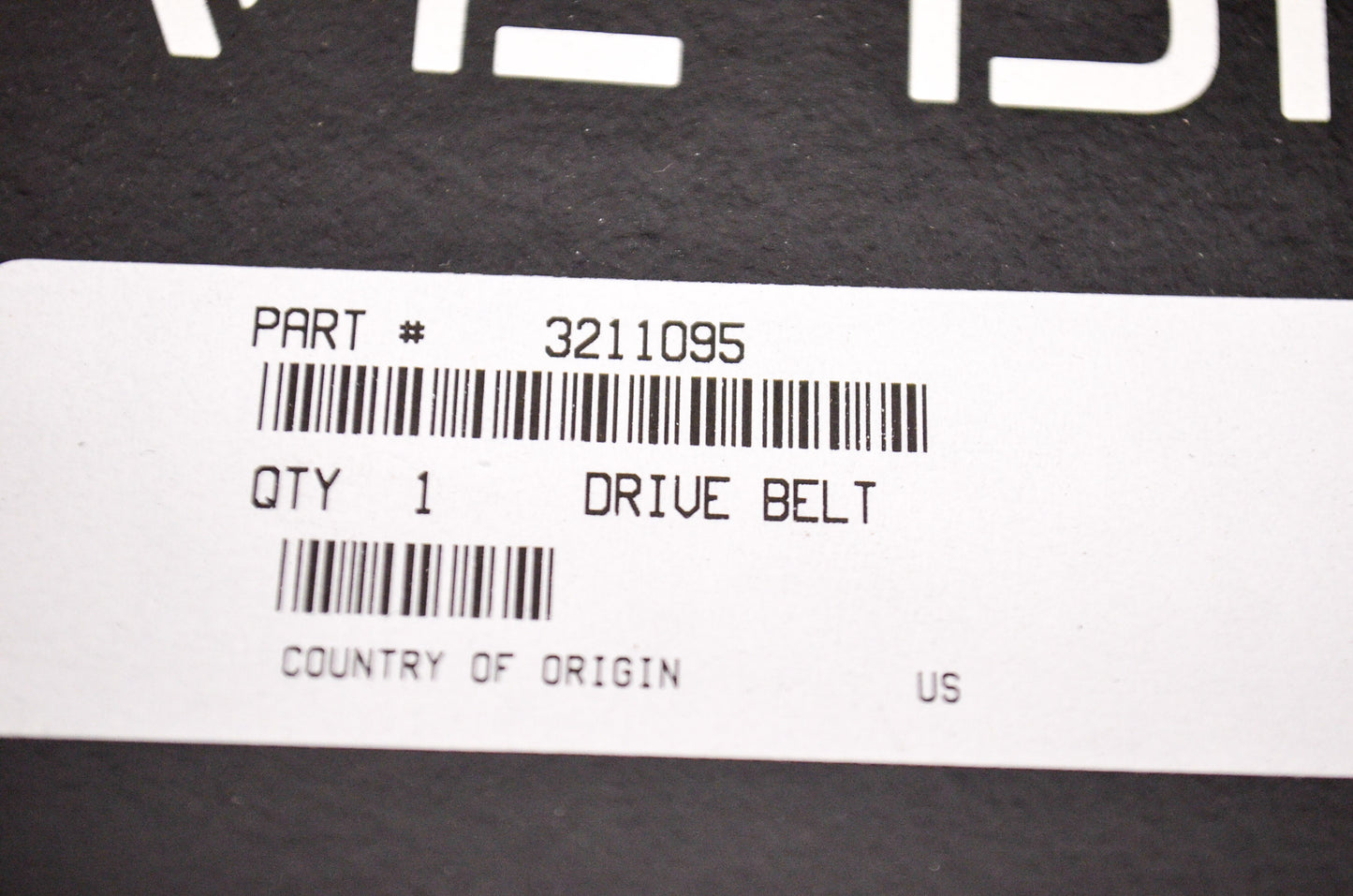 New OEM Polaris 3211095 Drive Belt  NOS