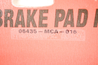 OEM Honda 06435-MCA-016 Rear Pad Set NOS