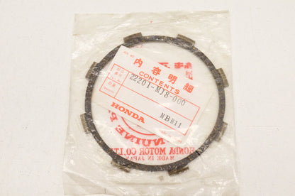 OEM Honda 22201-MJ8-000 Clutch Friction Disk NOS