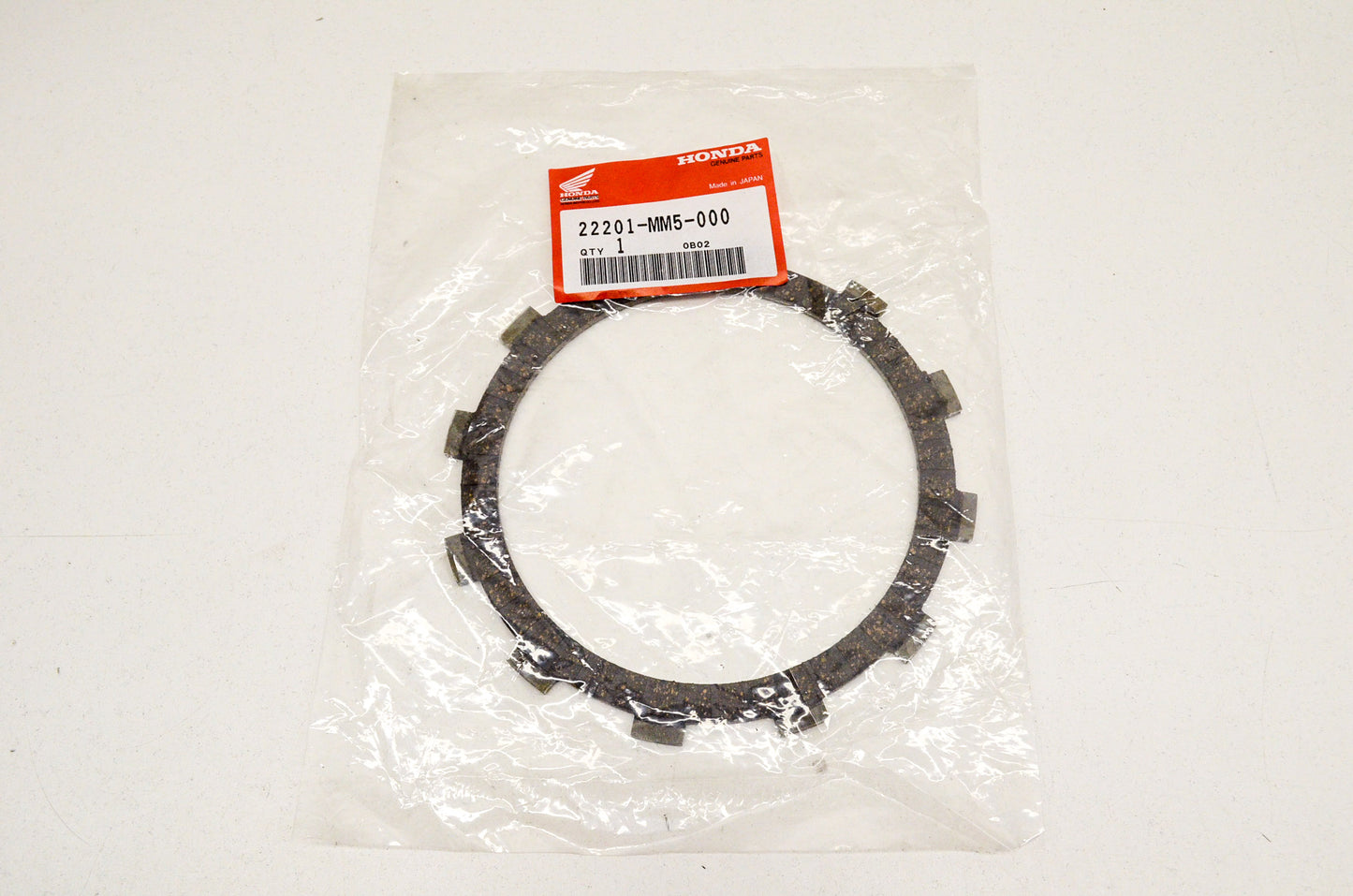 OEM Honda 22201-MM5-000 Clutch Friction Disk NOS