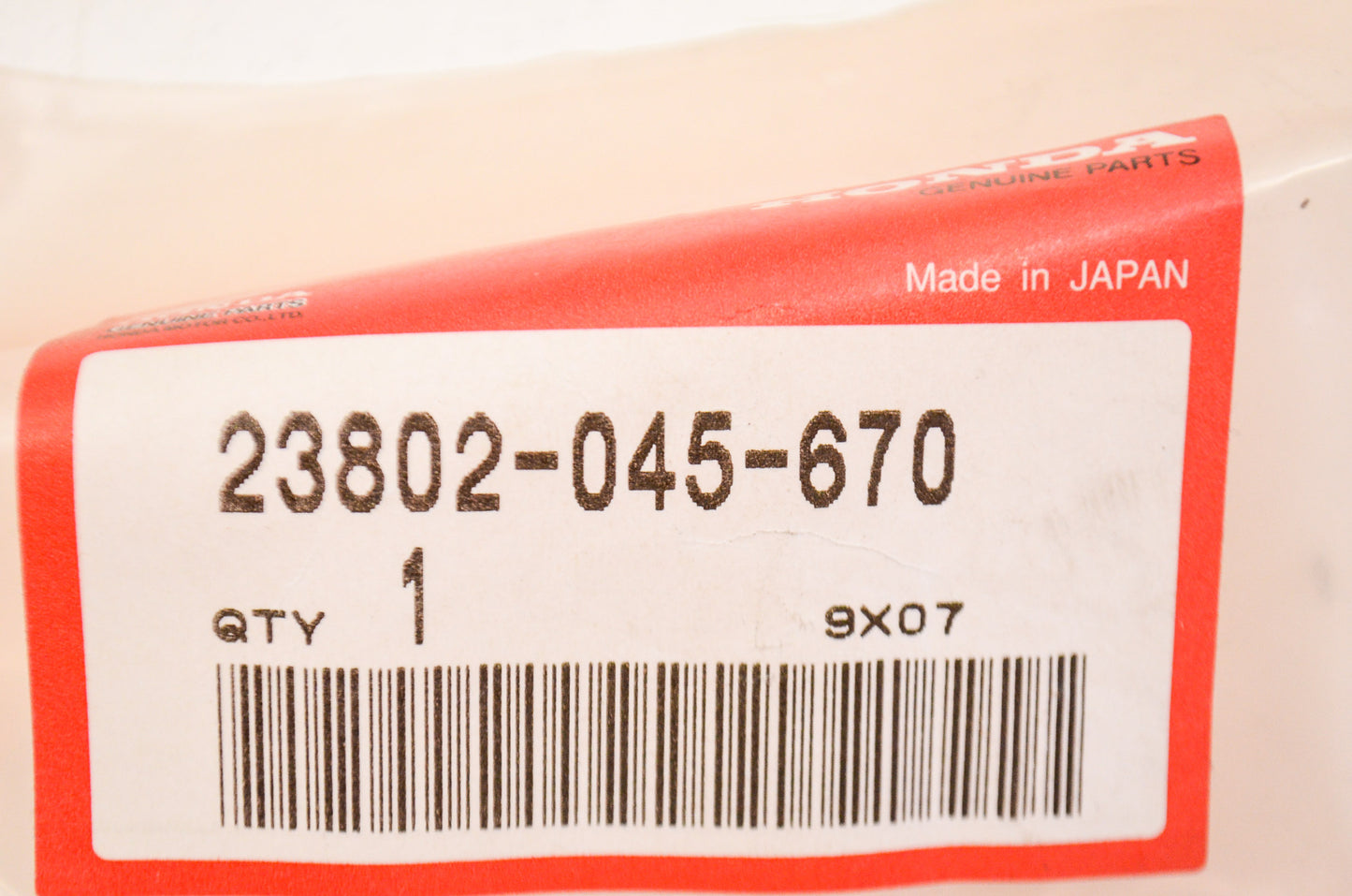 OEM Honda 23802-045-670 Plate NOS