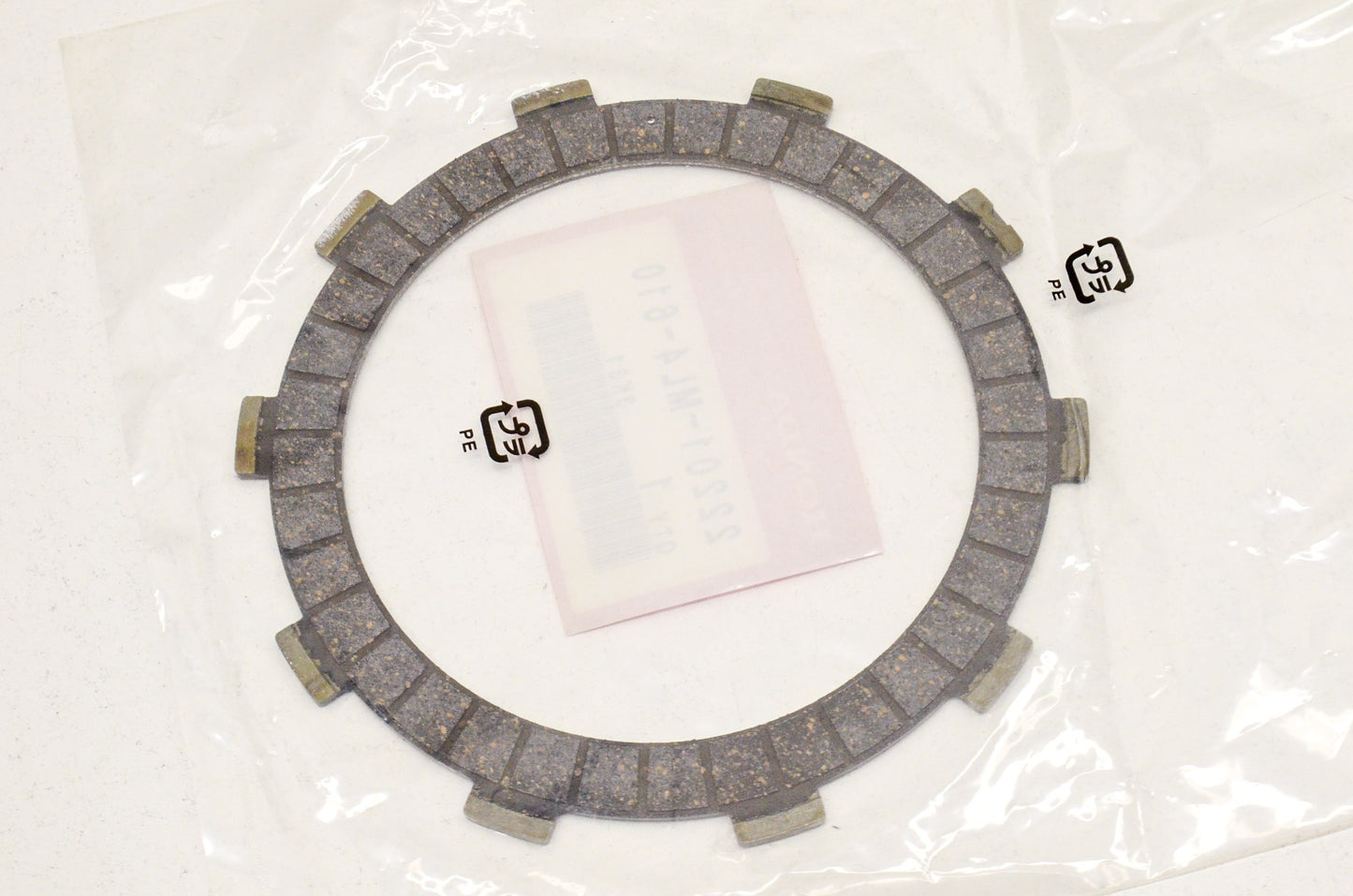 OEM Honda 22201-ML4-610 Clutch Friction Disk NOS