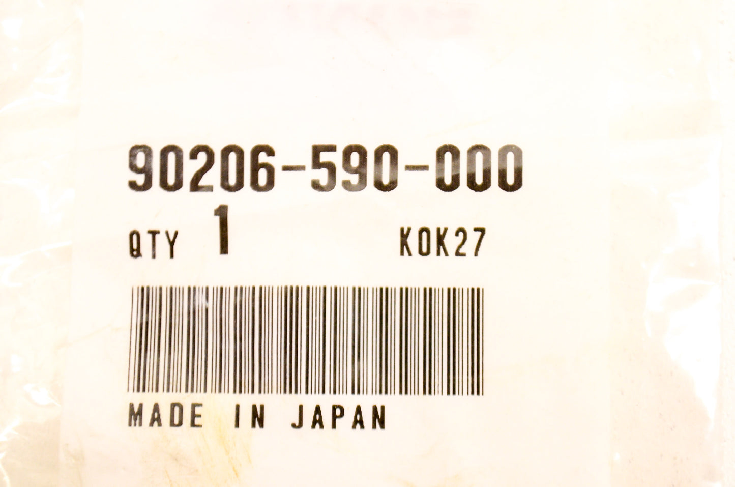 OEM Honda 90206-590-000 Tappet Adjuster Nut NOS