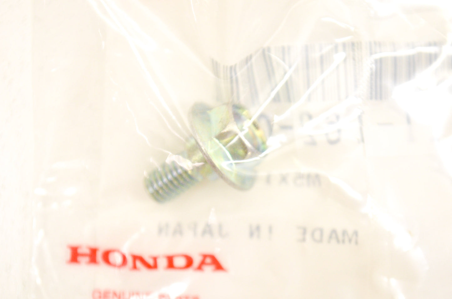 OEM Honda 90111-162-000 Flange Bolt (6MM) NOS