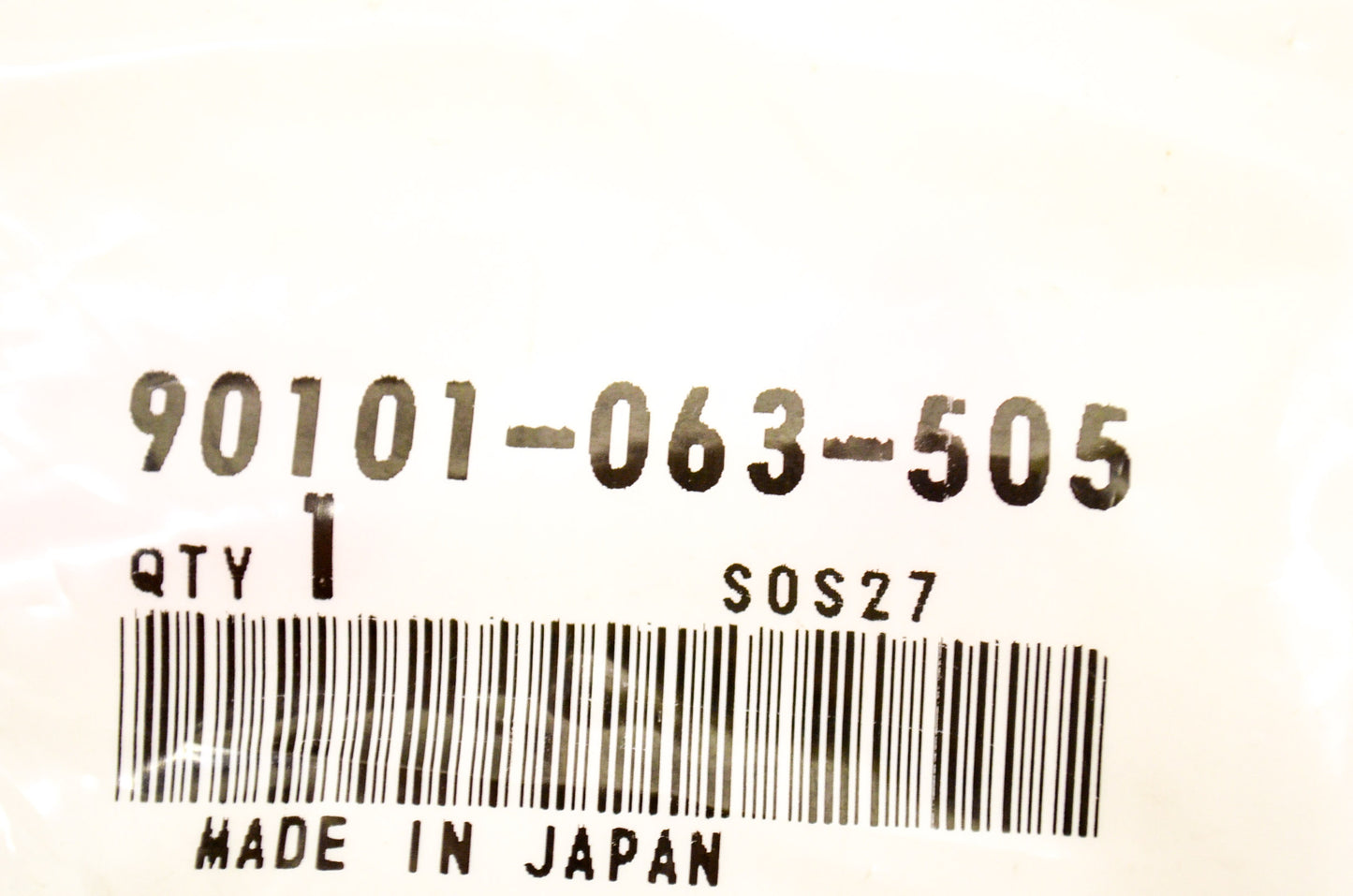 OEM Honda 90101-063-505 Screw NOS