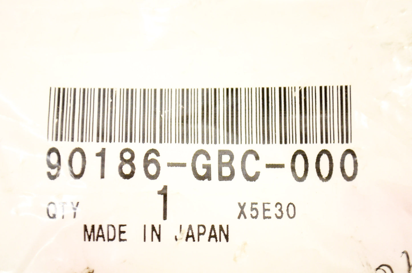 OEM Honda 90186-GBC-000 Flange Bolt (8X18) NOS