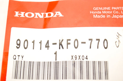 OEM Honda 90114-KF0-770 Bolt NOS