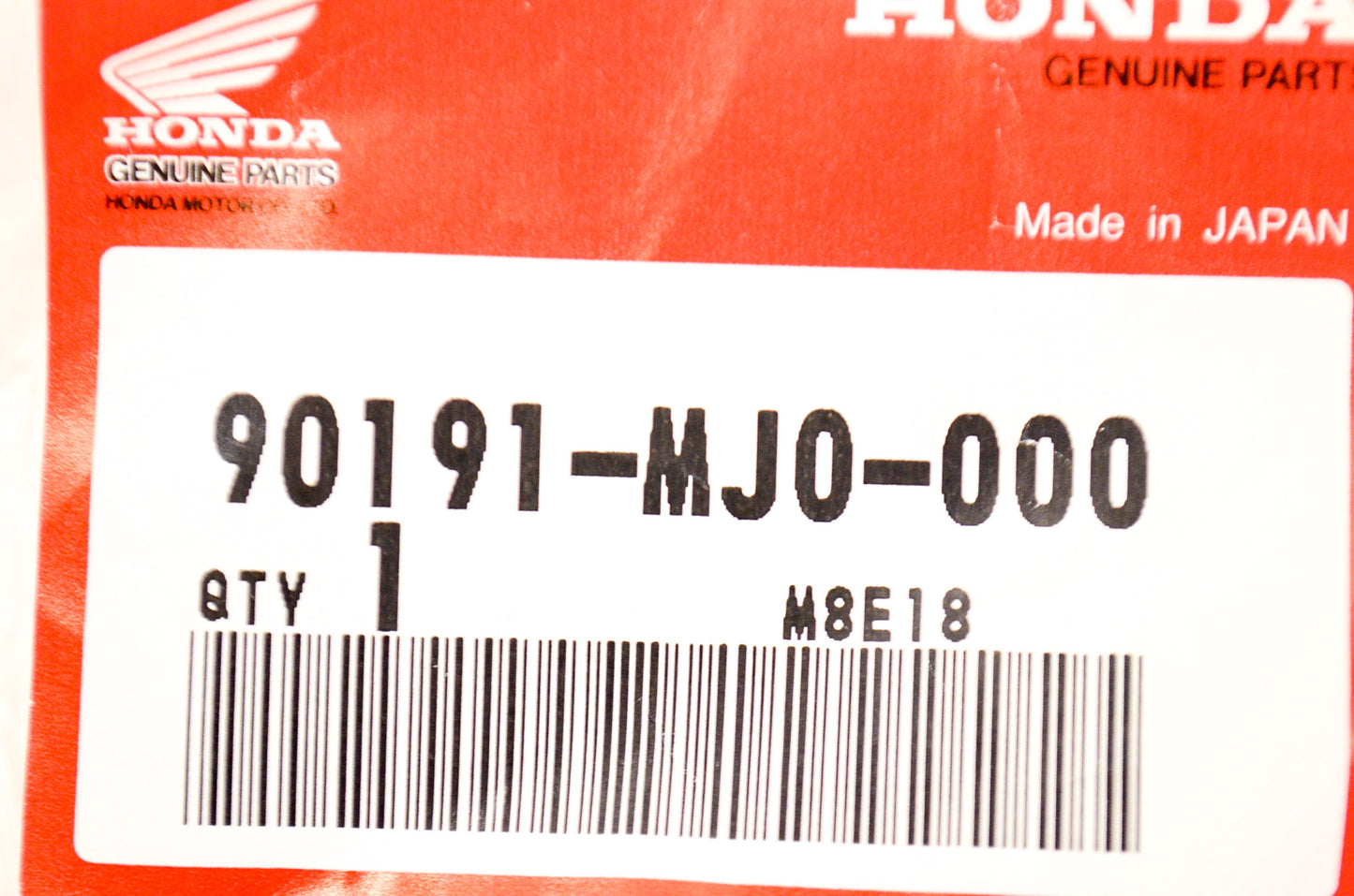 OEM Honda 90191-MJ0-000 Oval Screw (6X50) NOS