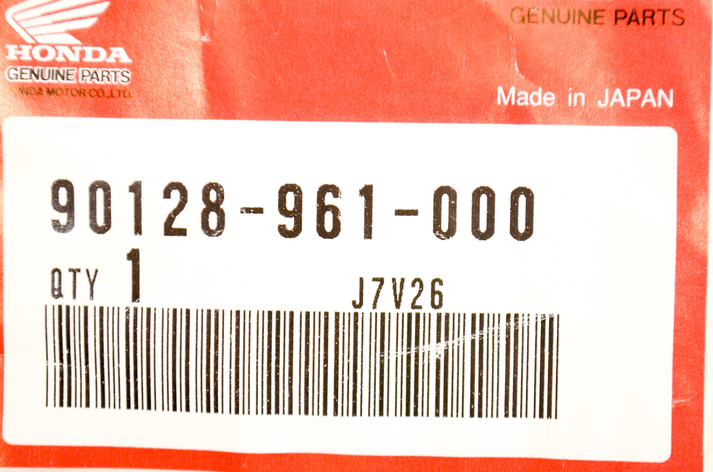OEM Honda 90128-961-000 Bolt NOS