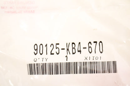 OEM Honda 90125-KB4-670 Special Bolt (6mm) NOS