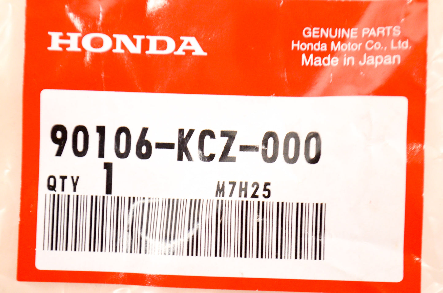 OEM Honda 90106-KCZ-000 Special Screw (6MM) NOS