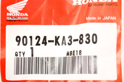 OEM Honda 90124-KA3-830 Flat Screw (5X4) NOS