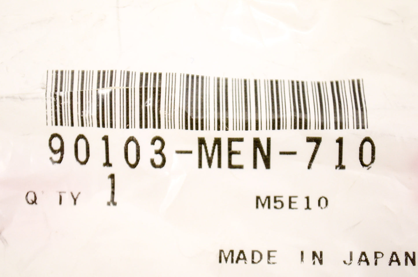 OEM Honda 90103-MEN-710 Special Bolt (6mm) Qty 2 NOS