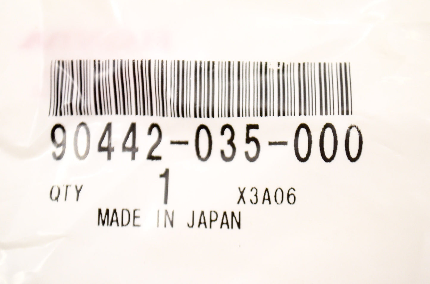 OEM Honda 90442-035-000 Washer (6MM) Qty 2 NOS