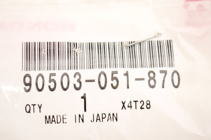 OEM Honda 90503-051-870 Washer NOS